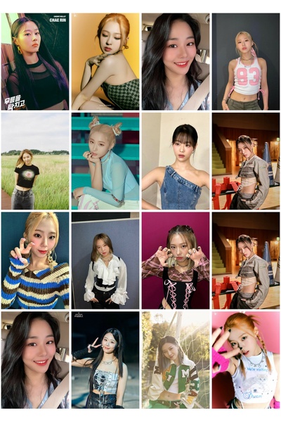 owl bag Набір фотокарток з дизайном Chaerın 16' L