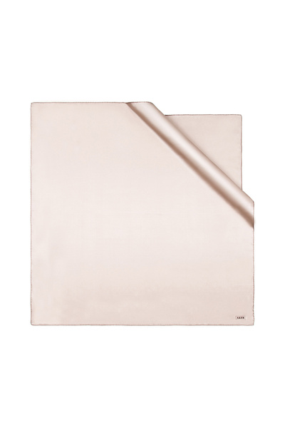 Aker Eșarfă simplă din satin creponat de mătase