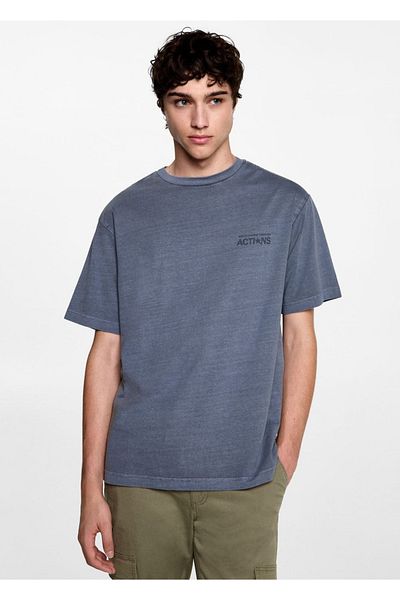 Mango Teen Tricou cu mesaj