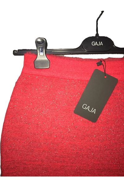 GAJA Bearded Knitwear Slit Skirt Gj4601