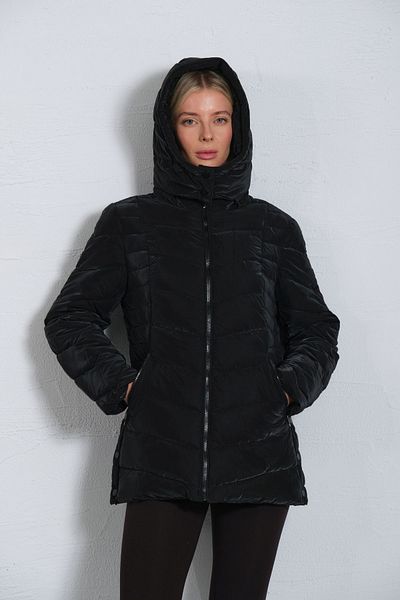 Maule Women's Anorak - Detachable Hood, Water Repellent, Side Snap Soft Micro Coat @Manas