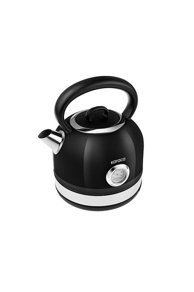 Karaca Black Retro 2202 Kettle Kettle - 2200W
