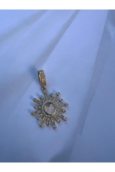 BUNNY Ajda Charm and Necklace (Ici Sedef Heart)