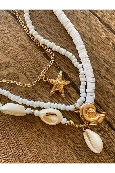 Store Ocean Breeze 3 Piece Style Bohemian Necklace