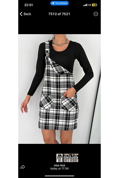 AL&SU BUTİK Women's Slopet Dress