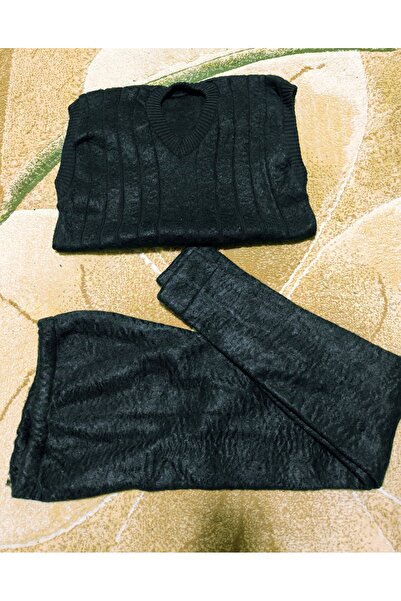 ankays Комплект вълнено бельо, мека памукоподобна камилска вълна, горнище и д...