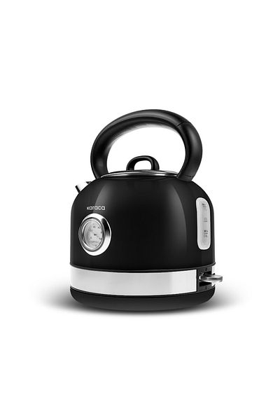 Karaca Black Retro 2202 Kettle Kettle - 2200W