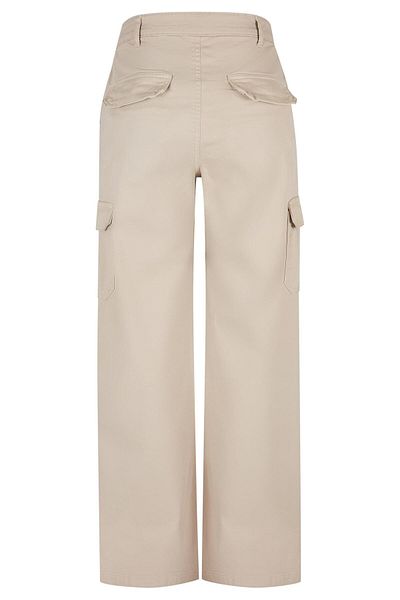 Urban Classics Damen Ladies High Waist Straight Cargo Pants