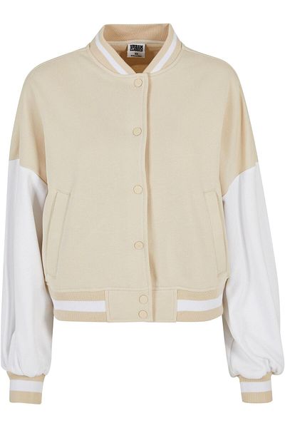 Urban Classics Damen Ladies Oversized 2 Tone College Terry Jacket