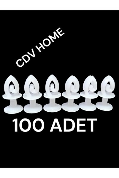 CDV HOME Geçmeli Tül Ve Perde Düğmesi [ 100 ADET ] Elle Dikilebilir Özelliğin...