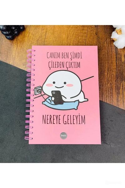 NaSaDAN A5 Sketch Book with Talking Design - Sketchbook - 192 Pages
