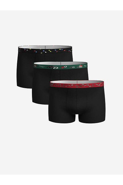 LC Waikiki Standard Mold Cotton Flexible Men's Boxers 3-Piece