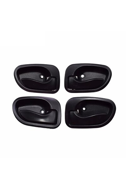 Hys مقبض الباب الداخلي أداة فتح أسود لشركة هيونداي أكسنت بيضة 1995-2000