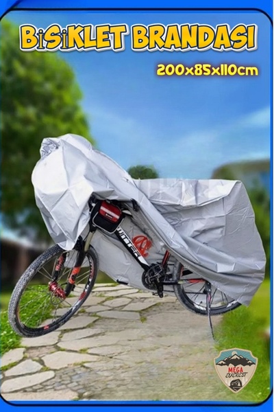Mega Everest Bisiklet Brandası 4 Mevsim Su Geçirmez Lastikli 200x85x110cm