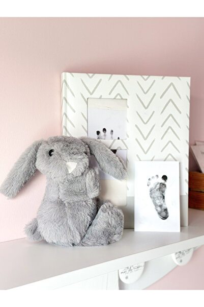MOISY Kucaklayan Sarılan Ultra Soft Peluş Tavşan - Gri