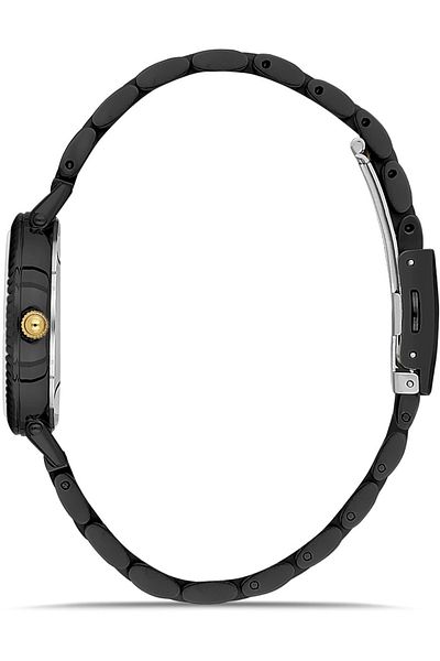 DAVID GUNER Black Dial Women's Watch with Black Coating Dg-8644La-G2