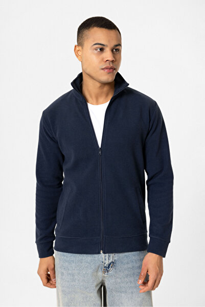 Çukurova سترة صوفية بسحاب من القماش المحبوك من Cukurova Thessaloniki