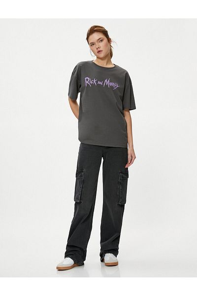 Koton Rick and Morty T-Shirt Licensed Cotton