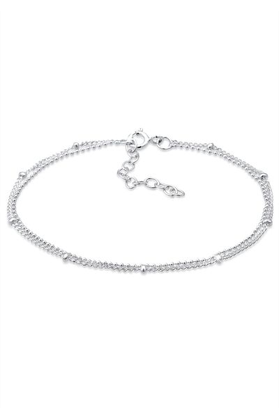 ELLI Brățară Damă Strat De bază Lanț Bile Trend Geo În Argint Sterling 925