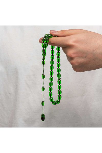 Skygo Pressed Amber Prayer Beads
