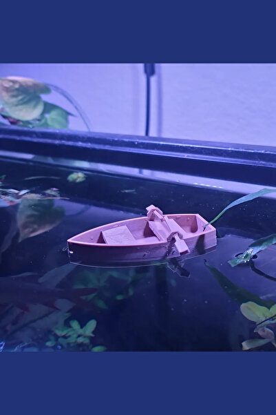 karenda Akvaryum Için Tekne, Sandal Süsü, Eşyası, Dekoru Aksesuarı