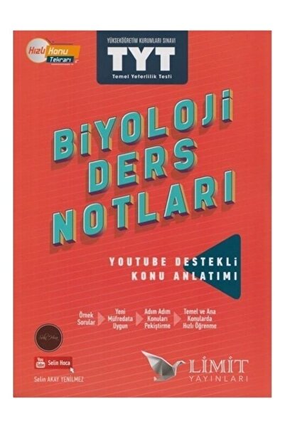 Limit Yayınları Limit Tyt Biyoloji Ders Notları