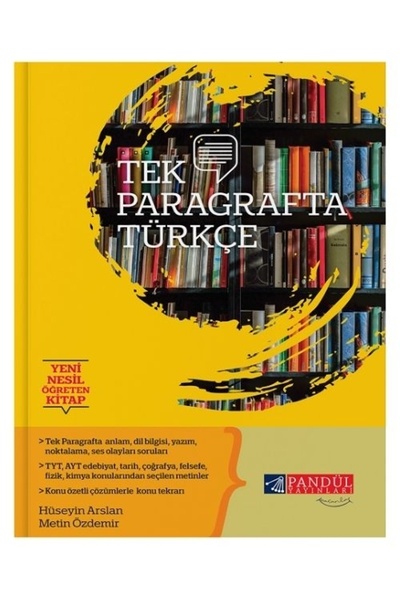 Generic Brand Pandül Tek Paragrafta Türkçe Soru Bankası
