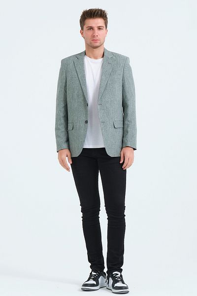 VALUE FASHION Ανοιχτό μπλέιζερ μπορντό με δύο κουμπιά, κλασικό ανδρικό μπουφάν casual κοπής