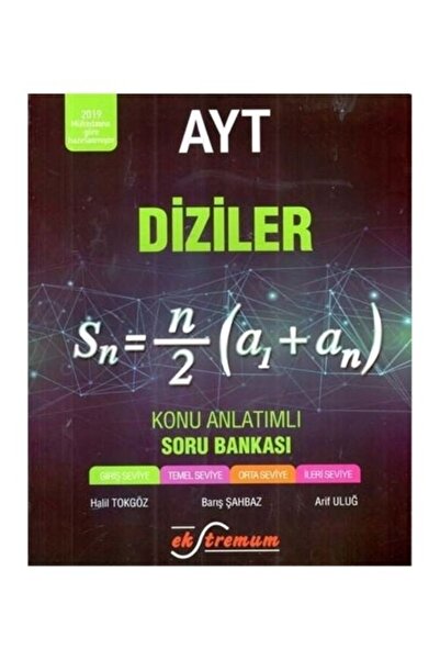 Ekstremum Yayınları Ayt Diziler Konu Anlatımlı Soru Bankası