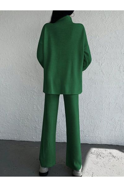 Modayakamoz Women's Long Sleeve Knitwear Double Set