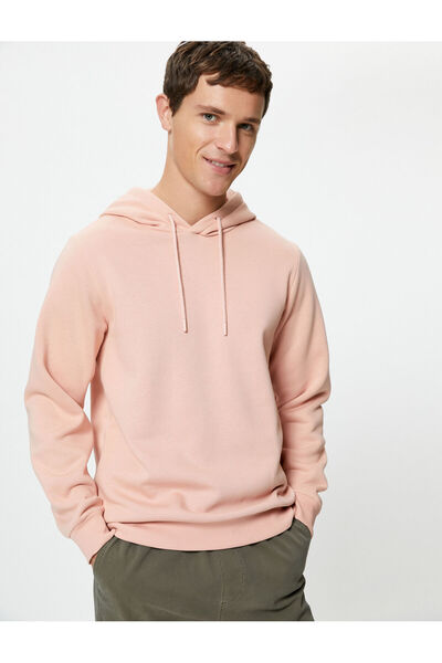 Koton Μακρυμάνικη κουκούλα Basic Sweat Hooded