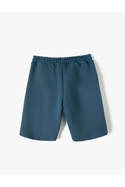 Koton Basic Shorts with Tie Waist and Pocket Detail