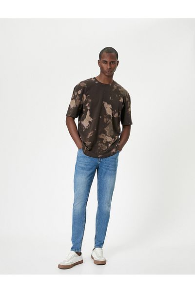 Koton 4sam40059nd Ανδρικό Jean Παντελόνι Medium Indigo