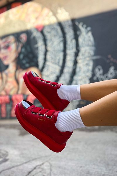 Chekich Red CH251 CRT Mirror Women's Shoes