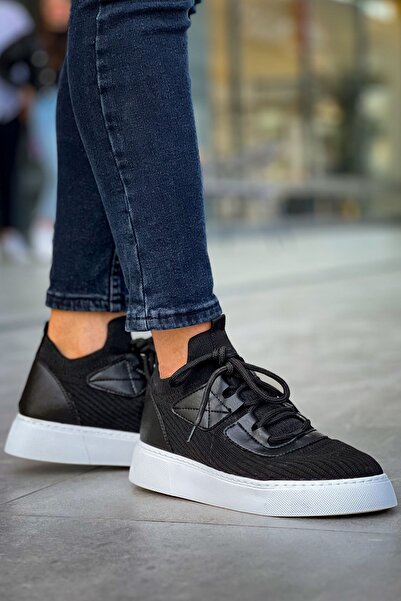 Chekich TBT CH2425 Μαύρα ανδρικά παπούτσια