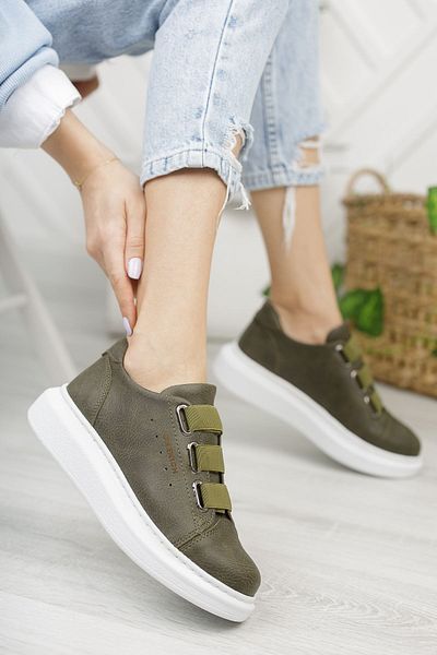 Chekich KHAKI CH253 CBT Mirror - Pantofi non-dama