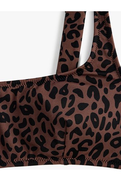 Koton Μπικίνι Bralet Leopard