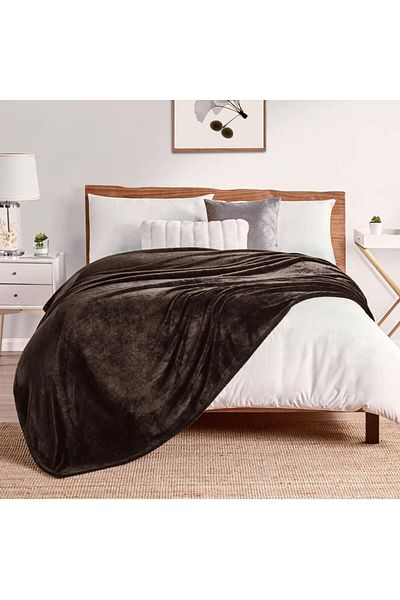 Donetella Solid Fleece Blanket King Size 200x240 cm