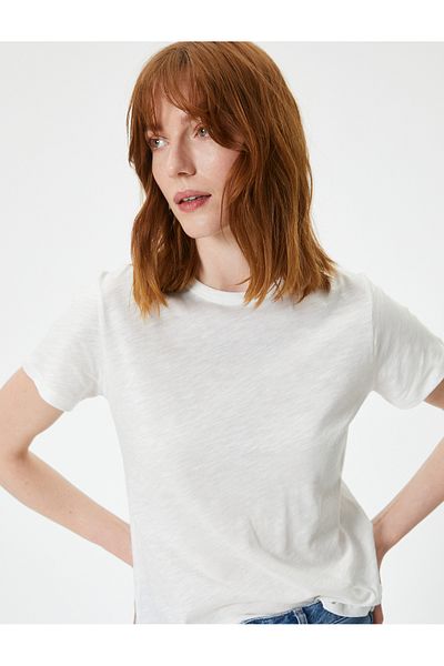 Koton Tricou de bază cu mânecă scurtă