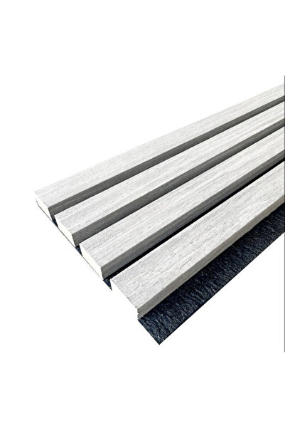 Home ACS 100x240 Beyaz Renk Akustik Ahşap Duvar Paneli