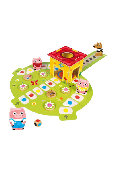 Bebeluc Desková hra - Tři malá prasátka