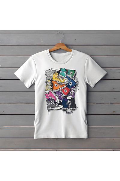 Cuyka Unisex 100% Cotton A+++ Quality Single Jersey Combed Cotton Printed Regular Fit Tshirt