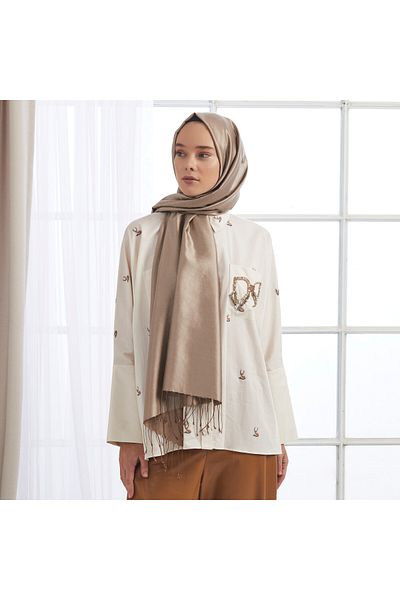 ipekevi Stone Double Sided Silk Shawl 927