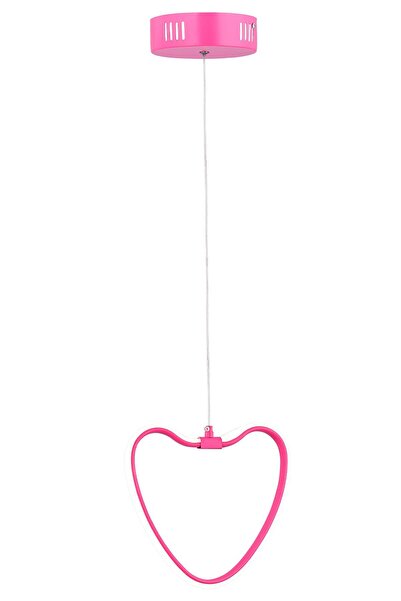 Buiva Modern Led Lovely Sarkıt Avize Pembe Gövde Şık Görsellik