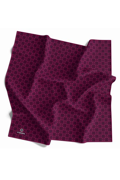 Vissona Φούξια Vissona Twill Σιφόν Εσάρπα 51495