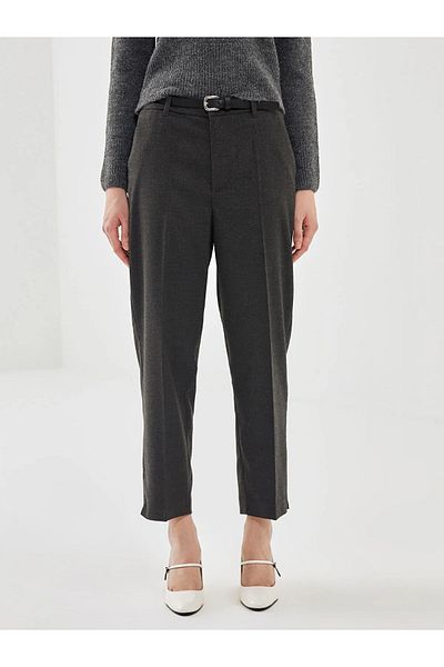 LC Waikiki Vision Women's Loose Fit Pants with Waist Belt