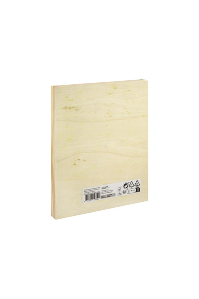 Bebeluc Set 18 creioane colorate, in cutie de lemn, Craft ID