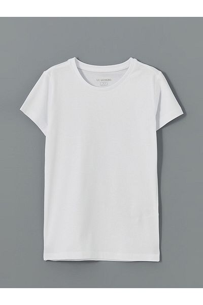 LC Waikiki Lw - Crew Neck Short Sleeve Boy Undershirt
