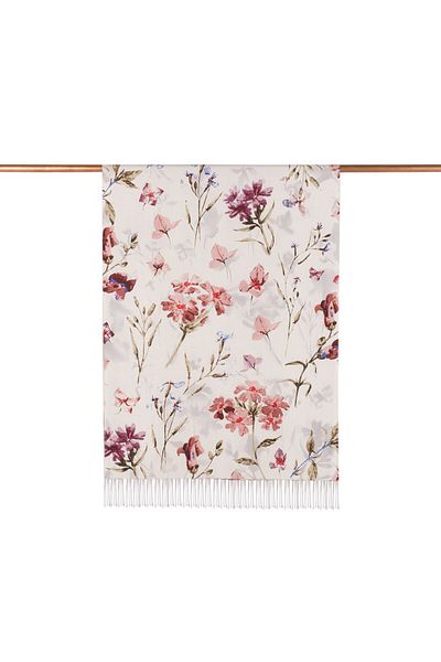 ipekevi 6585 Model Silver Silk Shawl