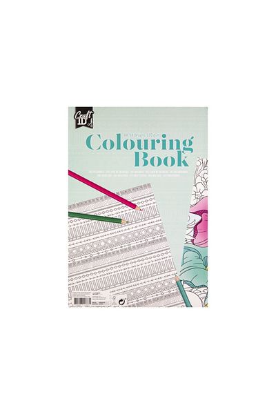 Bebeluc Carte de colorat, A4, 32 pagini, animale si forme, Creative Craft Group